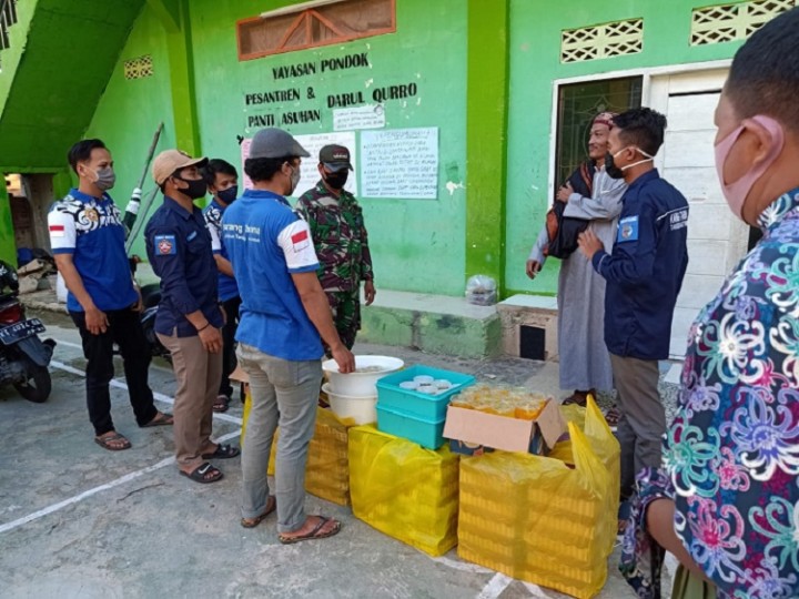 Peduli Kemanusiaan, Karang Taruna Tanjung Laut Indah Berbagi di Bulan Ramadan