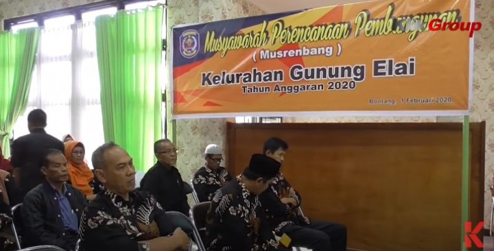 Musrembang Kelurahan Gunung Elai, Penanganan Banjir Masih Jadi Prioritas