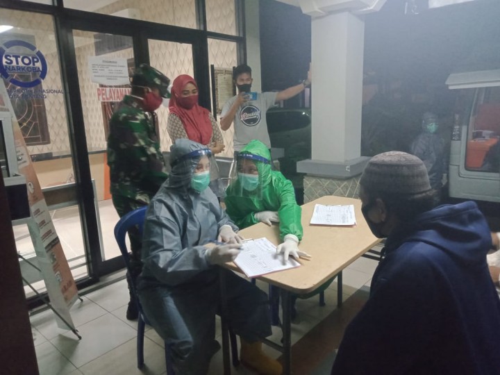 Temuan Kasus Positif Corona di Satimpo, Kelurahan dan Dinkes Gelar Rapid Test Massal