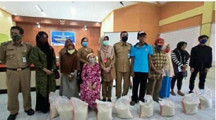 98 KK di Bontang Selatan Dapat Jatah Beras dari Pemprov Kaltim