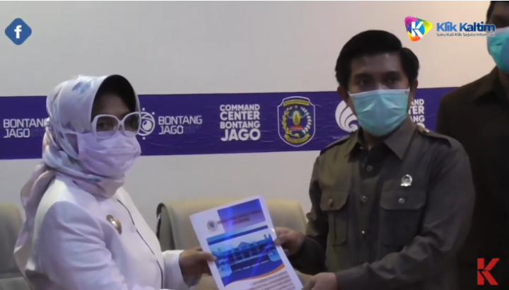 KLIK FLASH : Cegah COvid-19, DPRD Bontang Gelar Rapat lewat Video Conference