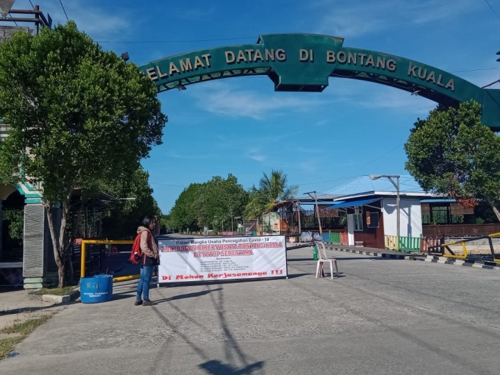 Siagakan Petugas Jaga di Pintu Masuk, Cara Bontang Kuala Jadi Wilayah Bebas Corona