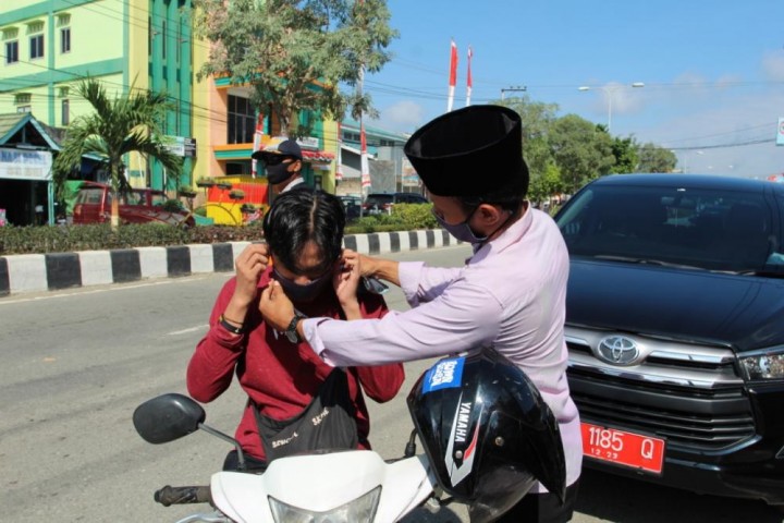 Kecamatan Bontang Utara Dukung Gerakan Bontang Bermasker lewat PKK