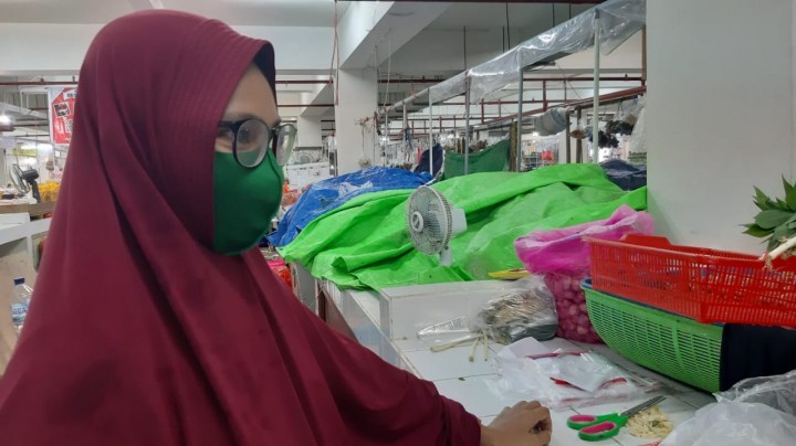 Pedagang Tagih Janji Pemkot Evaluasi Pasar Tamrin Kurun 3 Bulan