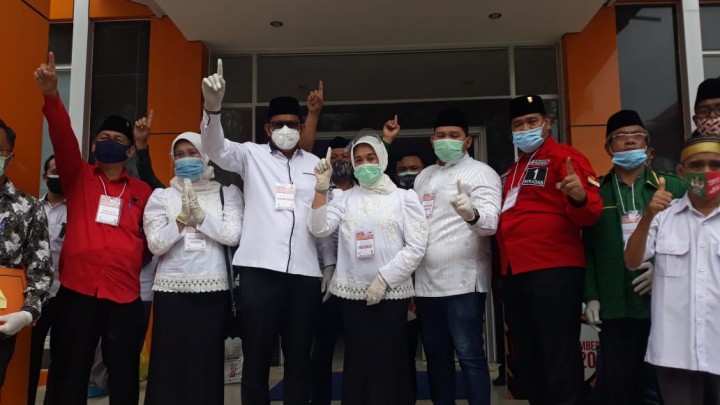 Sah ! Basri - Najirah Resmi Masuk Gelanggang Pilkada Bontang