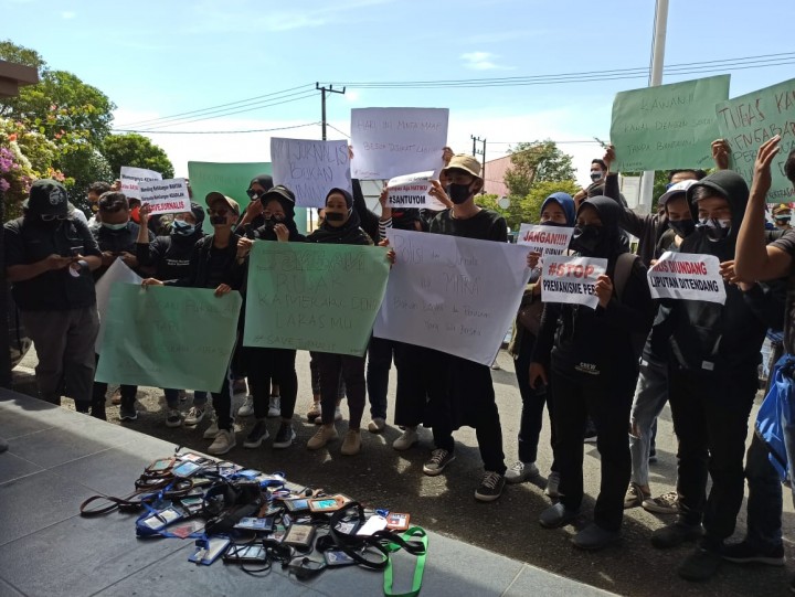 Solidaritas Jurnalis Bontang Kutuk Tindakan Represif Oknum Kepolisian