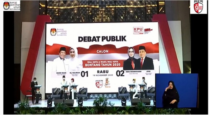 Sedang Berlangsung Debat Publik Pilkada Bontang
