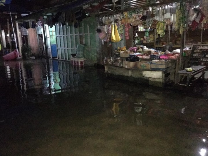 Siaga ! Banjir Rob di 5 Kelurahan Masih Terjadi sampai Besok