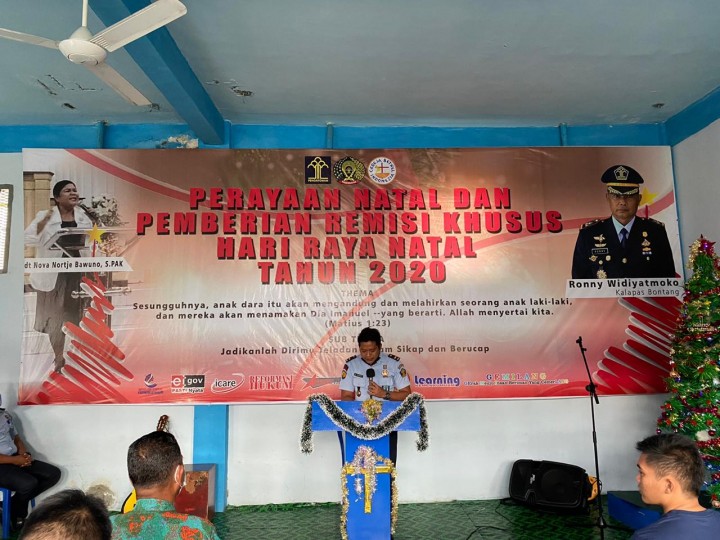 32 Napi Lapas Bontang Terima Remisi Natal, Ada yang sampai 2 Bulan