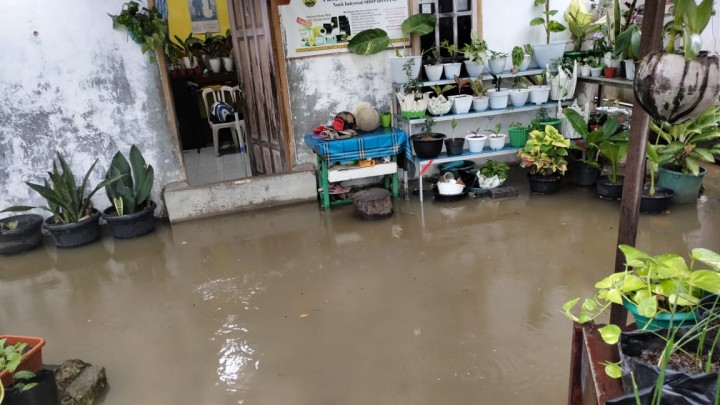 Hujan Deras, Rumah Warga di Kelurahan Tanjung Laut Terendam Banjir