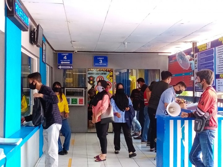 Tok ! Polres Bontang Kembali Wajibkan Tes Psikologi Pengurusan SIM