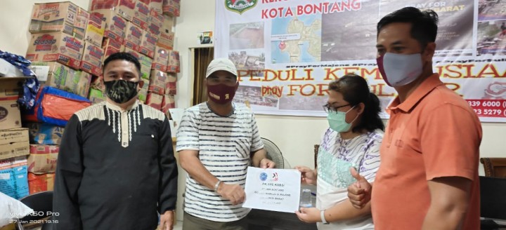 Donasi Terkumpul Rp 200 Juta, Bantuan Korban Gempa Sulbar Dikirim lewat Jalur Laut