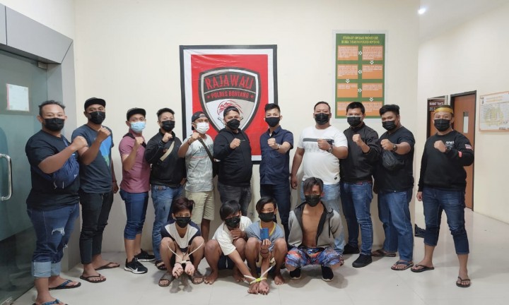 Gerombolan Bandit Cilik Dibekuk Polisi Bontang, Nekat Nyolong 2 Motor Sekaligus