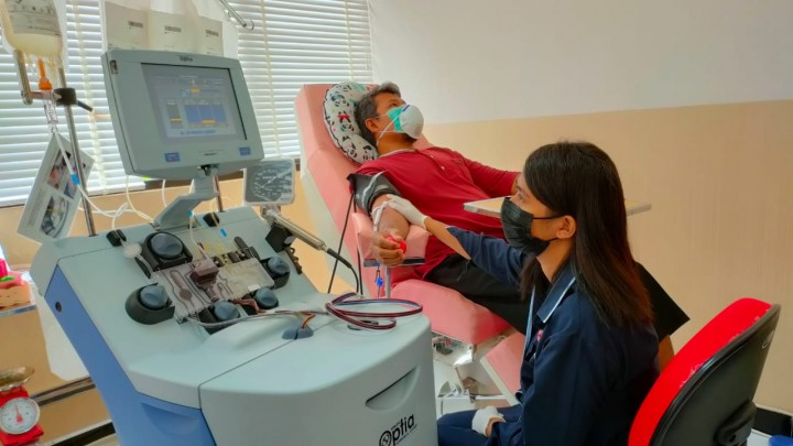 Jadi Orang Pertama Donor Plasma Darah di Bontang, Dedy : Ini Panggilan Kemanusiaan