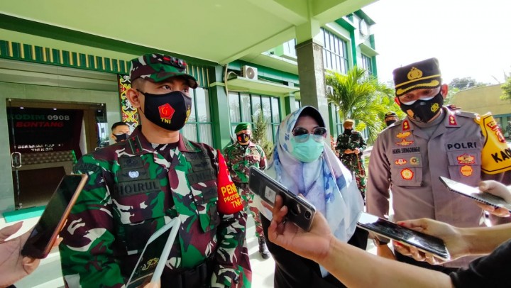 Minta Warga Mengerti, Dandim Bontang : Bukan Masyarakat yang Disekat Tapi Virusnya