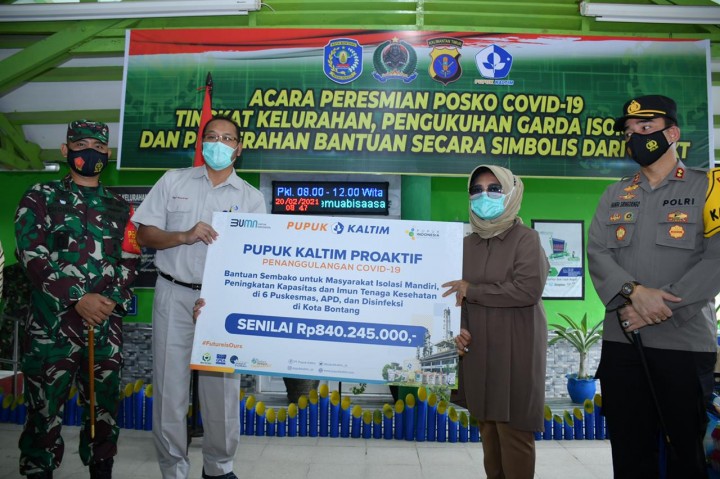 PKT Proactive Covid-19, Salurkan Bantuan Rp840,24 Juta Untuk Tenaga Kesehatan Hingga Warga yang Jalani Isoman