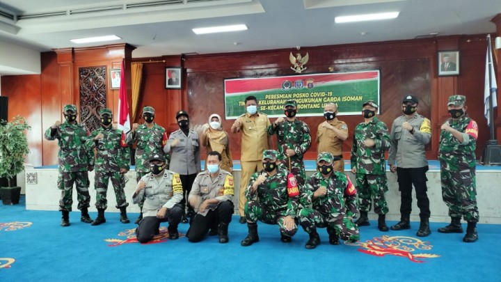 1.323 Relawan Garda Isoman akan Awasi Warga yang Jalani Isolasi Mandiri