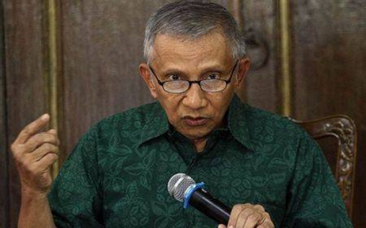 Amien Rais Minta Ma'ruf Amin Ingatkan Jokowi Soal Perpres Investasi Miras