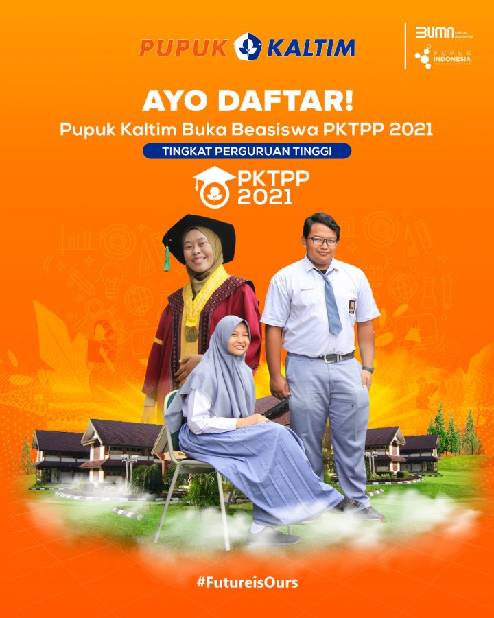 Ayo Daftar ! Pupuk Kaltim Buka Beasiswa PKTPP 2021 Tingkat Perguruan Tinggi