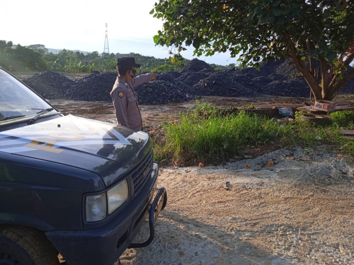 Penumpukan Batu Bara Ilegal di Martadinata, Polres Kutim Panggil 6 Saksi