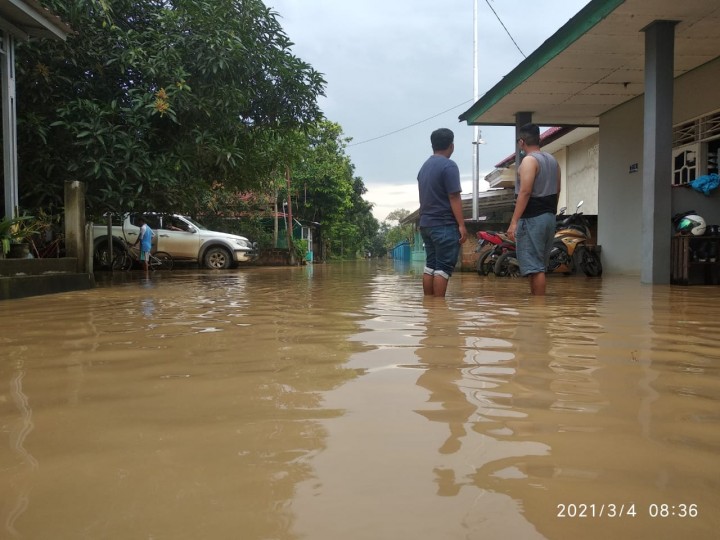 Rumah 197 Kepala Keluarga di Kelurahan Api-Api Terendam Banjir