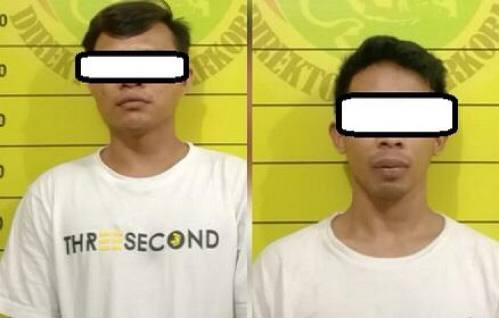 Sempat Kelabui Petugas, 2 Pemuda di Berbas Pantai Ditangkap Simpan Sabu
