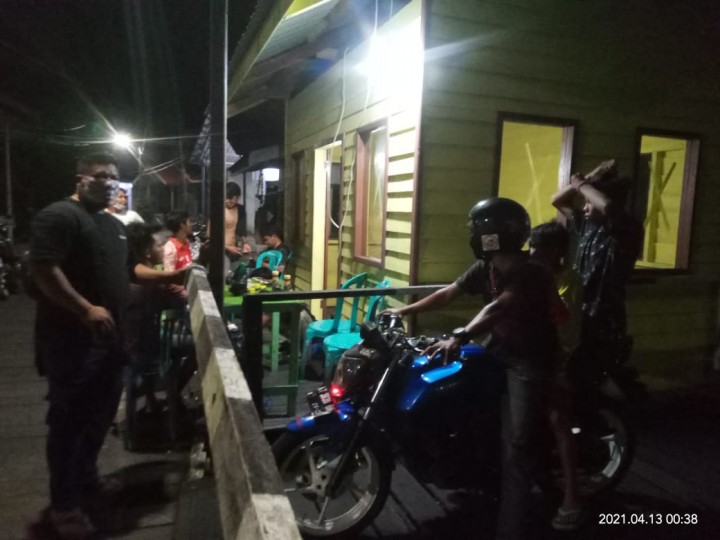 Warga Bontang Kuala Batasi Kunjungan Sampai Jam 9 Malam