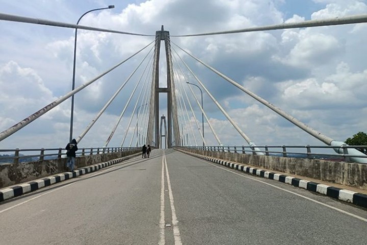 Ditutup 45 Hari, Jembatan Mahkota II Samarinda Kembali Dibuka