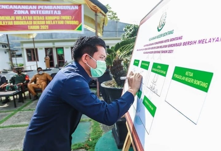 Dukung Kejari Bontang Jadi Wilayah Bebas Korupsi 