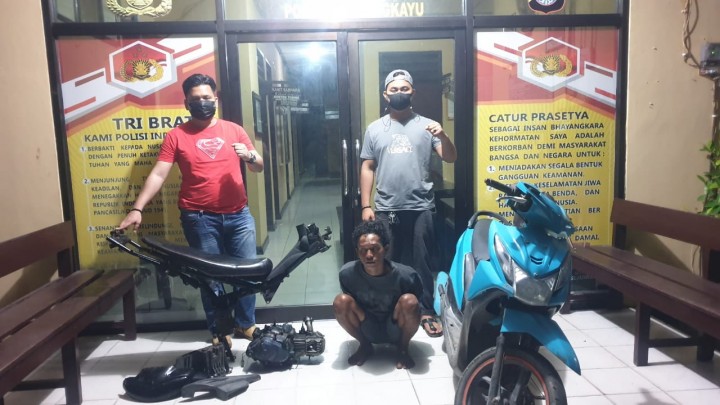 Pelaku Curanmor Dibekuk Petugas, Satu Rekannya Buronan