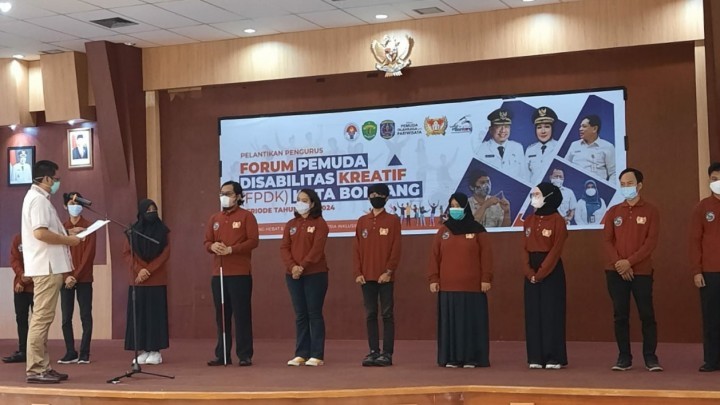 Pertama di Indonesia, Bontang Bentuk Pemuda Disabilitas Kreatif