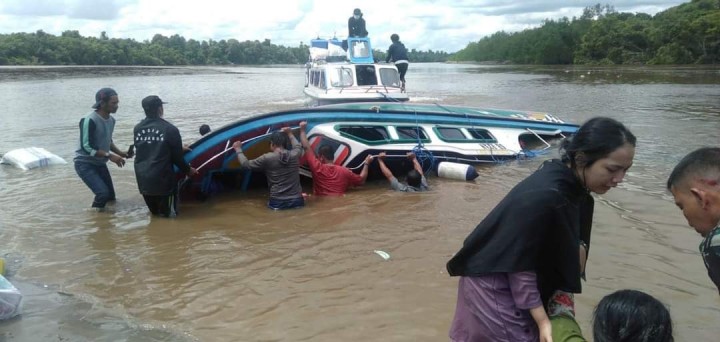 Speedboat di Nunukan Terbalik, 5 Orang Meninggal