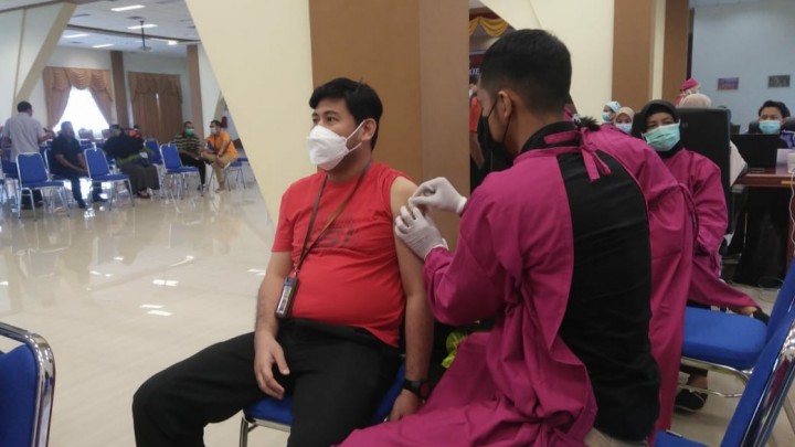 Besok, Pemkot Gelar Vaksinasi Massal di Kelurahan Loktuan, Belimbing dan Guntung
