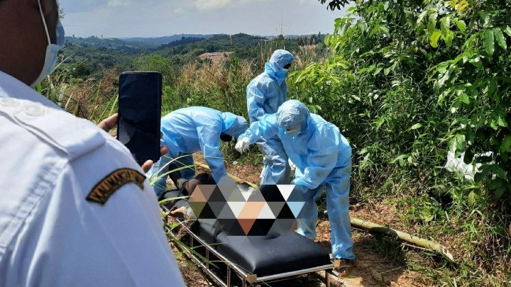 Warga Berbas Tengah Ditemukan Meninggal di Jalan Setapak Bontang Lestari
