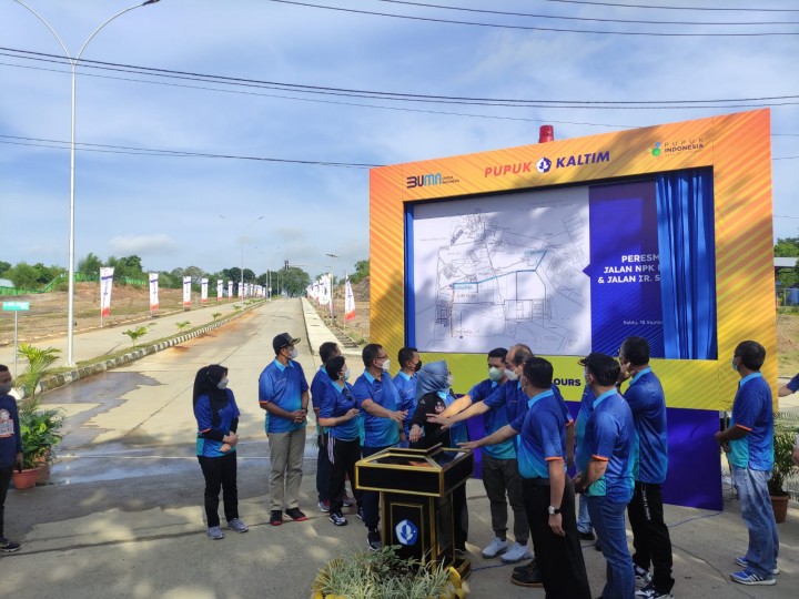 PKT dan Pemkot Resmikan Jalan Ir Suratman dan NPK Pelangi