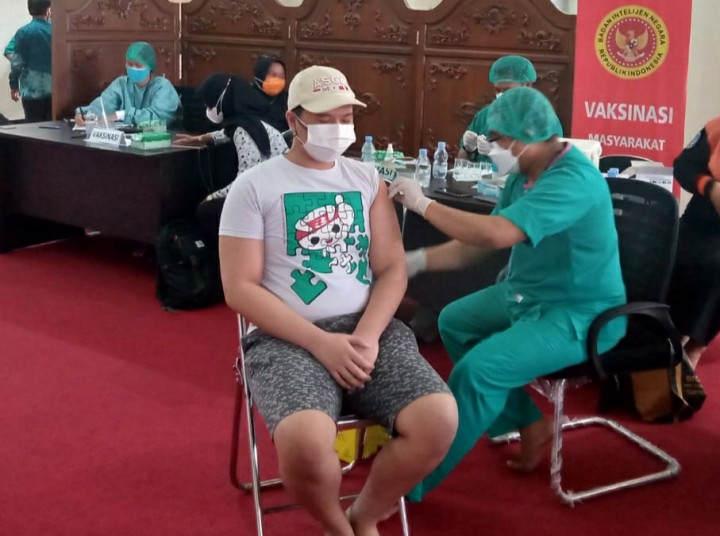 Satgas Covid-19 Bontang Kebut Vaksinasi ke Pelajar