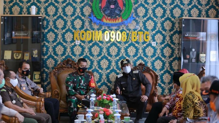 Tangani Covid-19, Dandim Bontang Gunakan Taktik Perang