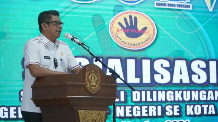 Sosialisasi Saber Pungli, Basri Singgung 3 Dinas Rawan Pungutan Liar