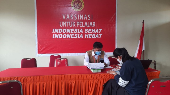 Vaksinasi BIN Kaltim Sudah Tersalur ke 14 Ribu Pelajar dan Warga