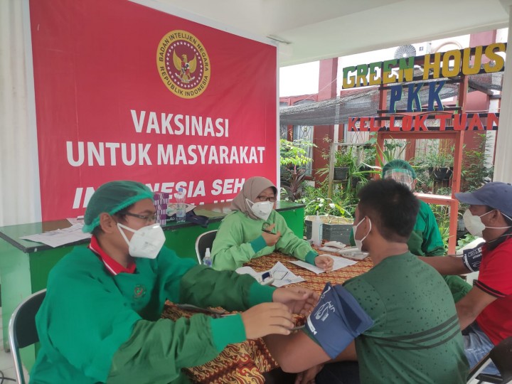 BIN Kaltim Gelar Vaksinasi Massal di Pekan Raya Bontang 1-4 Desember