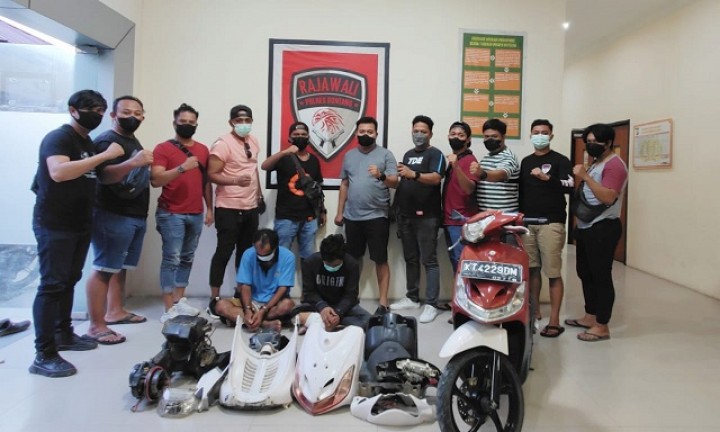 Curi Motor di Muara Badak, Pemuda Bontang Lestari Diciduk Polisi