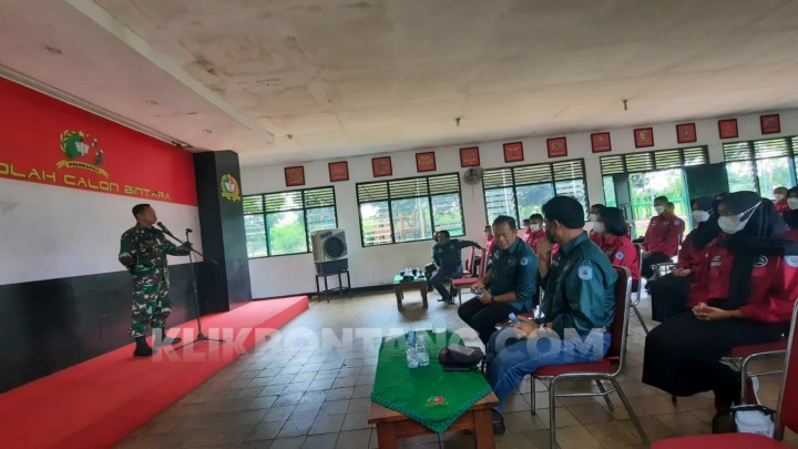 Paskibraka Bontang Ikut Studi Orientasi ke Rindam VII Wirabuana di Gowa