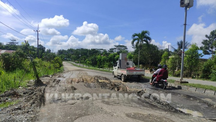 Tambal Jalan Rusak Bontang Lestari Pemkot Rogoh Rp 400 Juta