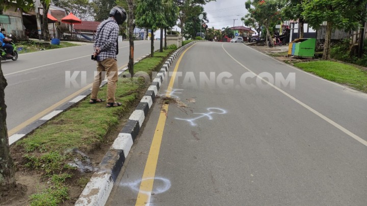 Hasil Olah TKP Kecelakaan Maut di Depan Terminal; Pengemudi Mengantuk Lalu Tabrak Pohon