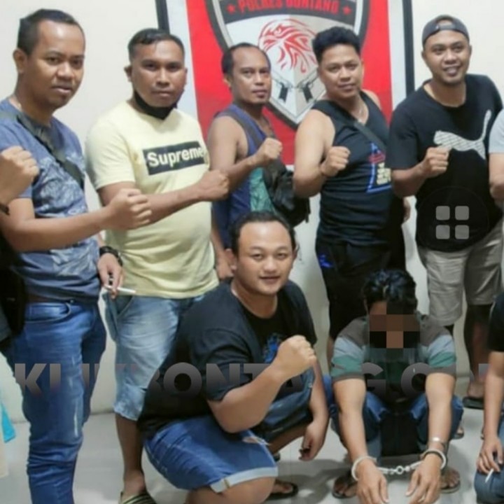 Pelaku Penikaman di Bontang Kuala Menyerahkan Diri ke Polisi
