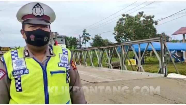 Jalan Poros Bontang - Samarinda di Kilometer 5 Mulai Dibuka