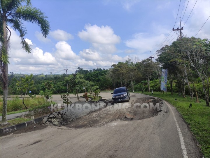 Proyek Perbaikan Jalan ke Bontang Lestari Rp 3,6 Miliar Dikerjakan Februari