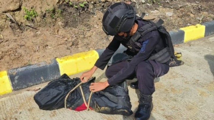 Warga Balikpapan Temukan Mortir 60 Kg Sisa Perang Dunia II