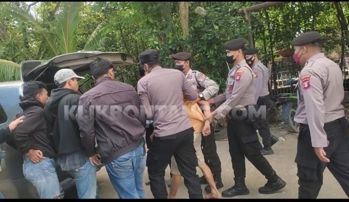 6 Orang Pria Diamankan saat Eksekusi Lahan di Berbas Pantai