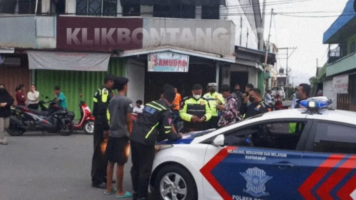 18 Motor Pembalap Liar Terjaring Polisi di Berbas 